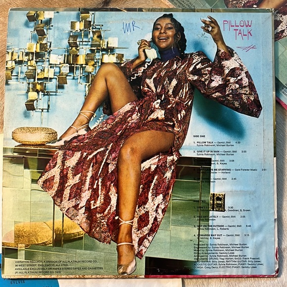Sylvia - “Pillow Talk” Vinyl LP - Picture 2 of 5